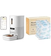 Pawsync Automatic Cat Feeder with App, Smart Scale Tracking, Custom Feeding Schedules with Pet Fo...
