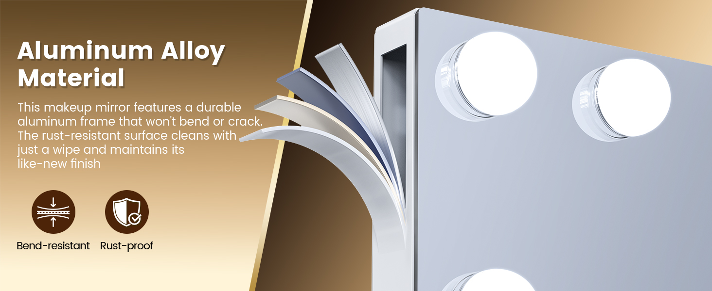 Vanity Mirror with ilghts