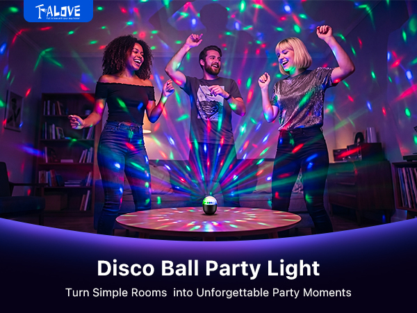 Disco Ball Light Turns Rooms into Party