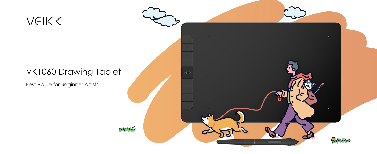 VK1060 drawing tablet