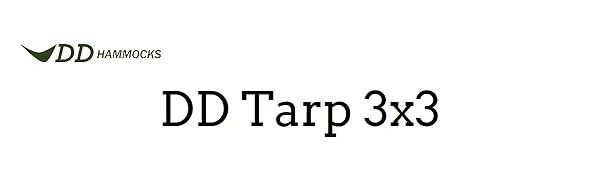 dd tarp 3x3