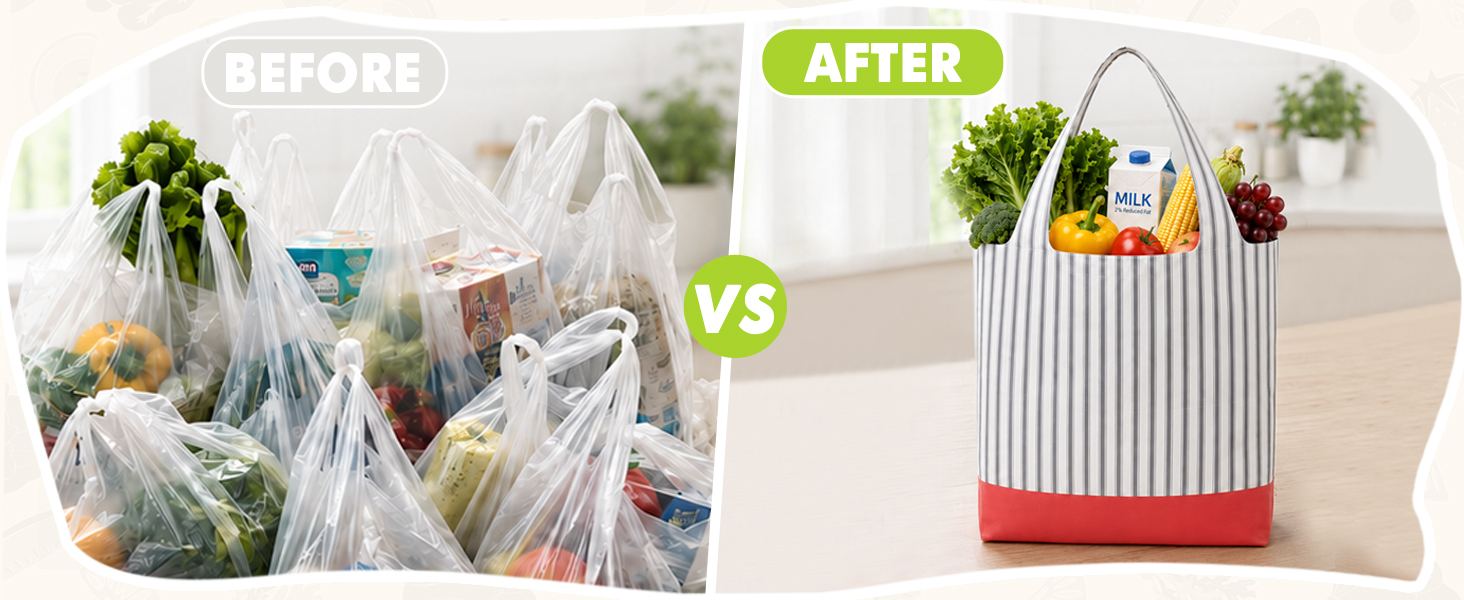 reusable shopping bags
