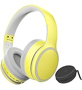 Rockpapa E9 Foldable Wireless/Wired Headphones Bluetooth Build in Mic for Cell Phone, Tablets, La...