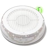 CHRISTINE SHELLY Nail Dust Collector, Cordless Dust Collector Nail Tech, Powerful Vacuum Fan Vent...