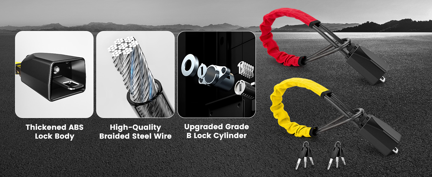 Steering Wheel Lock Anti Theft Car Device