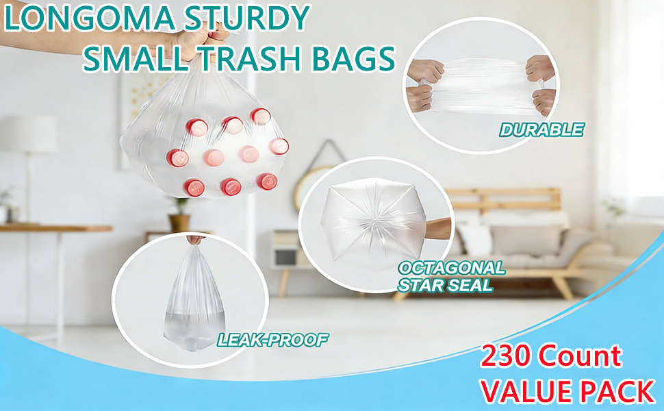 small trah bags 4gallon