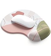 Office Mousepad with Gel Wrist Support - Ergonomic Gaming Desktop Mouse Pad Wrist Rest - Design G...