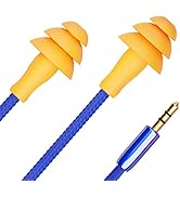 Work Earplug Headphones, Cuzabe Earbuds Wired in Ear Headphones for Work, Noise isolating Ear Plu...