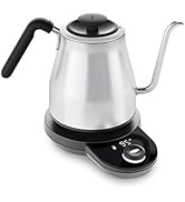 OXO Brew Gooseneck Electric Kettle – Hot Water Kettle, Pour Over Coffee &amp; Tea Kettle, Adjustable ...