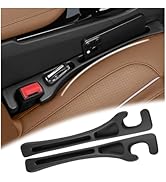 VKQTS 2PCS Car Seat Gap Filler Organizer,2026 Upgraded Car Seat Gap Plug with Storage Slot &amp; Seat...