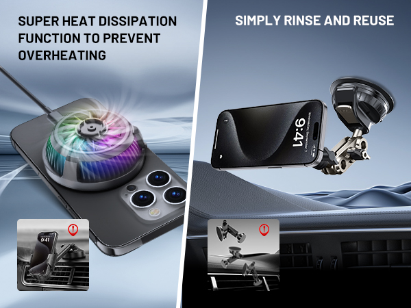 MagSafe Car Mount Charger