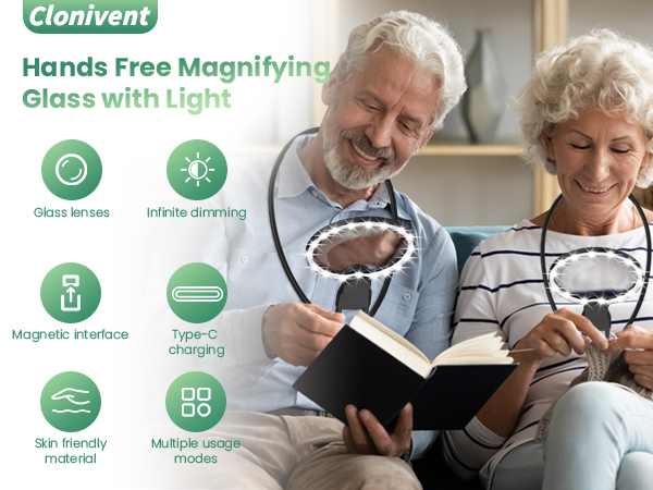 Reading Magnifier for Seniors