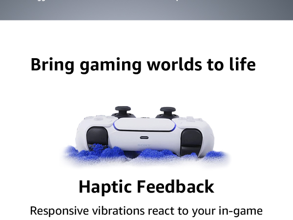 Bring gaming worlds to life, feel physically responsive feedback to your in game actions