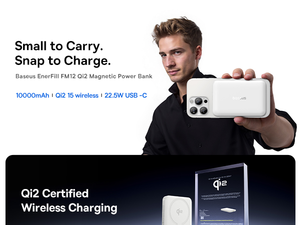 magnetic power bank for iphone