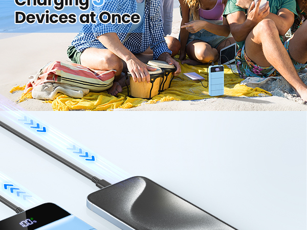 charging 3 devices at once