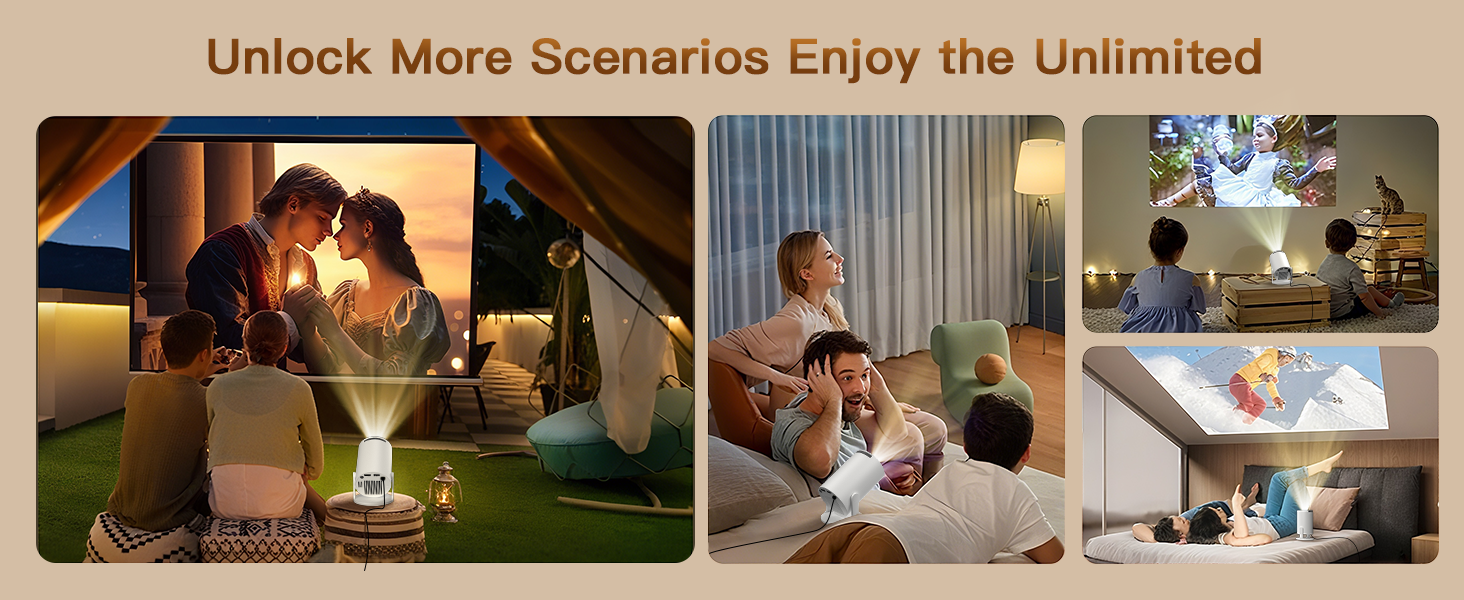 projector for outdoor movies