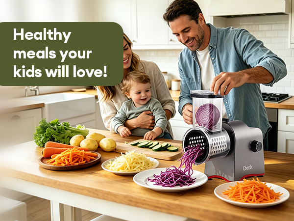 Upgraded 300W Electric Cheese Grater