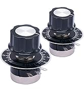 TWTADE / 2pcs rv24yn20s b502 5k ohm Single Turn Rotary Carbon Linear Variable Potentiometer,Used ...