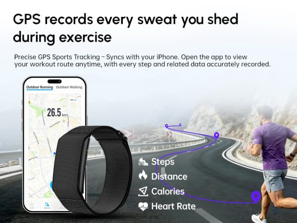 fitness tracker no screen