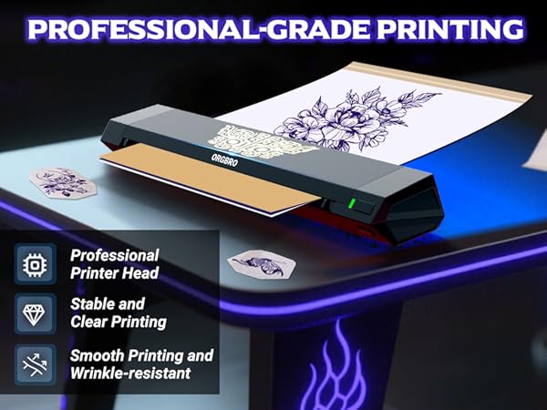 ORGBRO Tattoo Stencil Printer