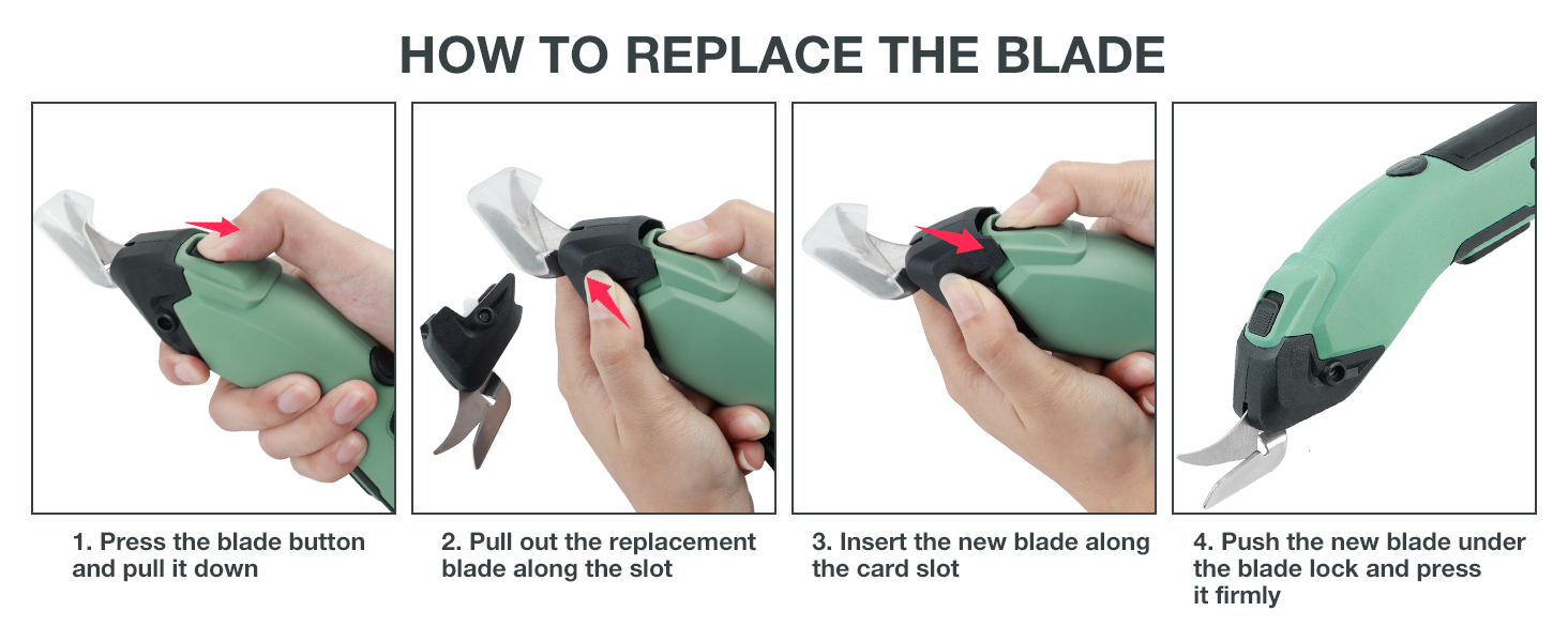 tijeras eléctricas para cortar tela