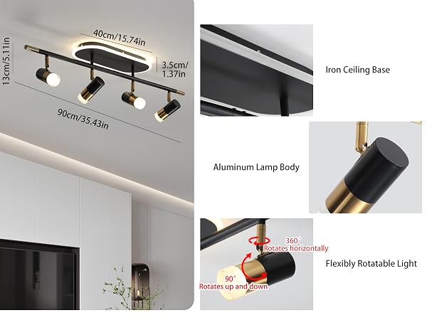 black track lighting