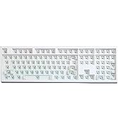 GMK108 Barebones Mechanical Keyboard Kit,VIA Programmable Gasket Mounted BT5.0/2.4GHz/Type-C Tri-...