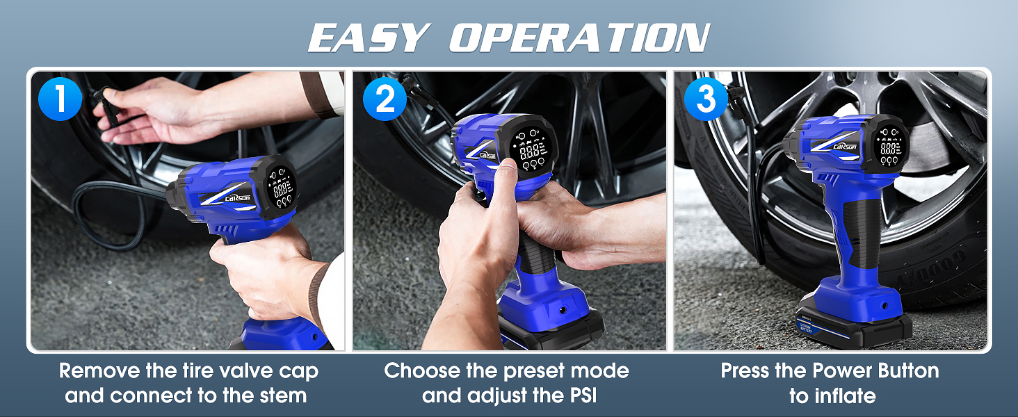 cordless tire inflator