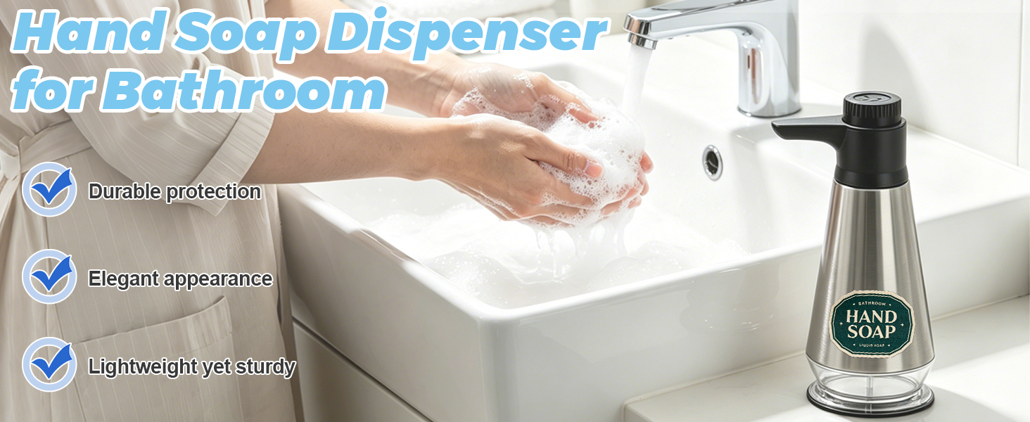 hand soap dispenser for bathroom