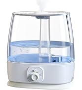 6L Cool Mist Humidifier for Baby, Nursery &amp; Large Room, 3-in-1 Top Fill Ultrasonic Air Humidifier...