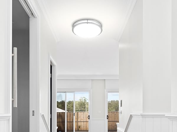 Flush Mount LED Ceiling Light Fixture