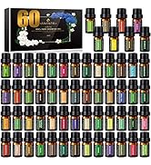 Premium Essential Oils Set -100% Natural Essential Oils-Perfect for Diffuser, Humidifier,Aromathe...