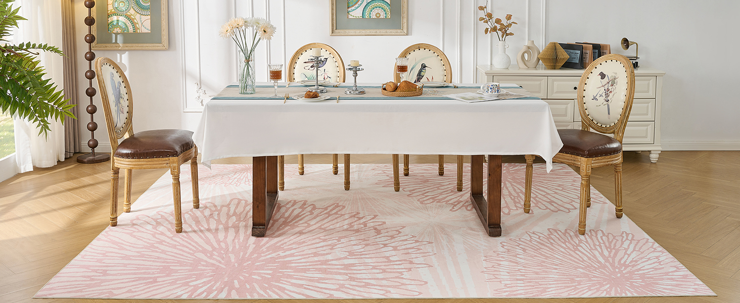pink rug
