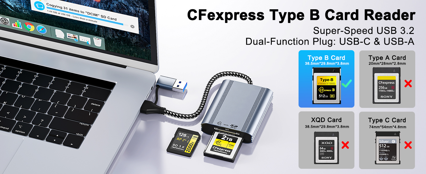 Type B &amp;amp; SD Card Reader