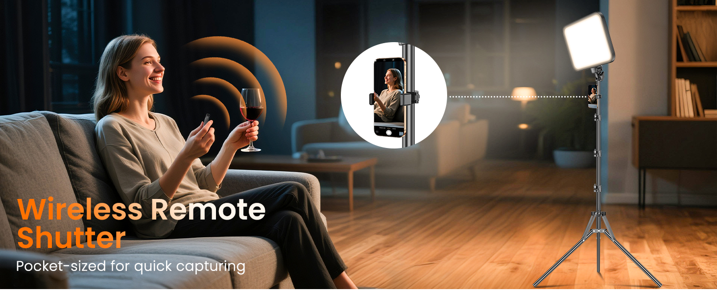 aro de luz para grabar videos