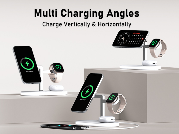 4 in 1 charging station for apple devices