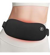 Portable Heating Pad Cordless Period Heating Pad for Cramps Menstrual Heat Pad Electric Rechargea...
