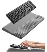Vaydeer Wrist Rest with Keyboard Stand, Computer Wrist Support Pad, Ergonomic Keyboard Riser Hold...