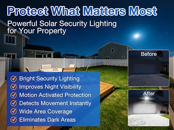 solar street lights outdoor