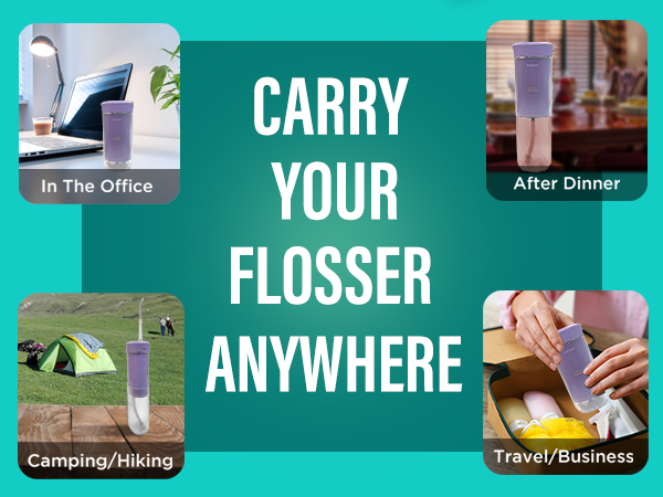 Mini Water Flosser Lavender