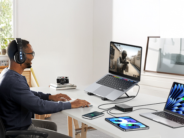 400W USB C Charger Station