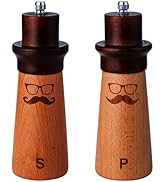 Wooden Salt &amp;amp; Pepper Grinder Set
