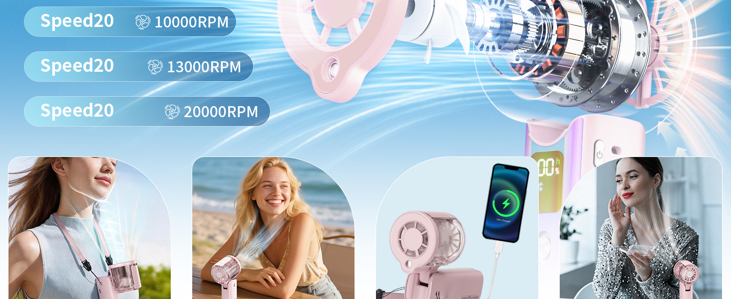 misting fan handheld,hand held fans foldable,foldable hand fan,handheld folding fan