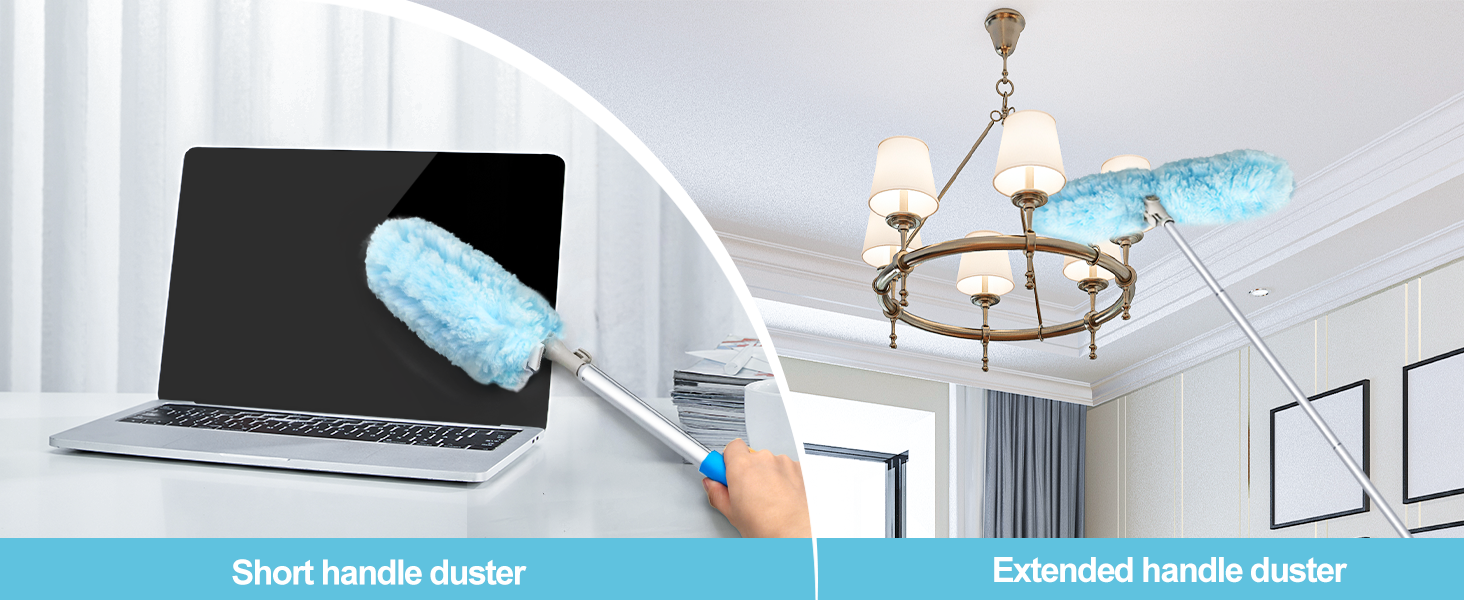 short handle duster extended handle duster