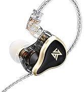 KZ ZAS 7BA+1DD in Ear Earphone, 16Unit Hybrid Drivers Earbuds HiFi Bass Earphone in-Ear Monitor H...