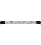 Navepoint 1U Blank Rack Mount Panel Spacer with Venting for 19-Inch Server Network Rack Enclosure...