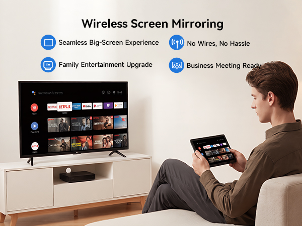 Wireless Screen Mirroring
