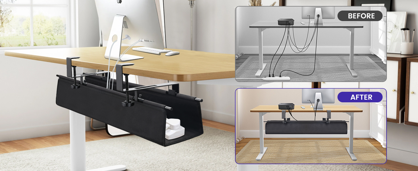 computer cord organizer for desk