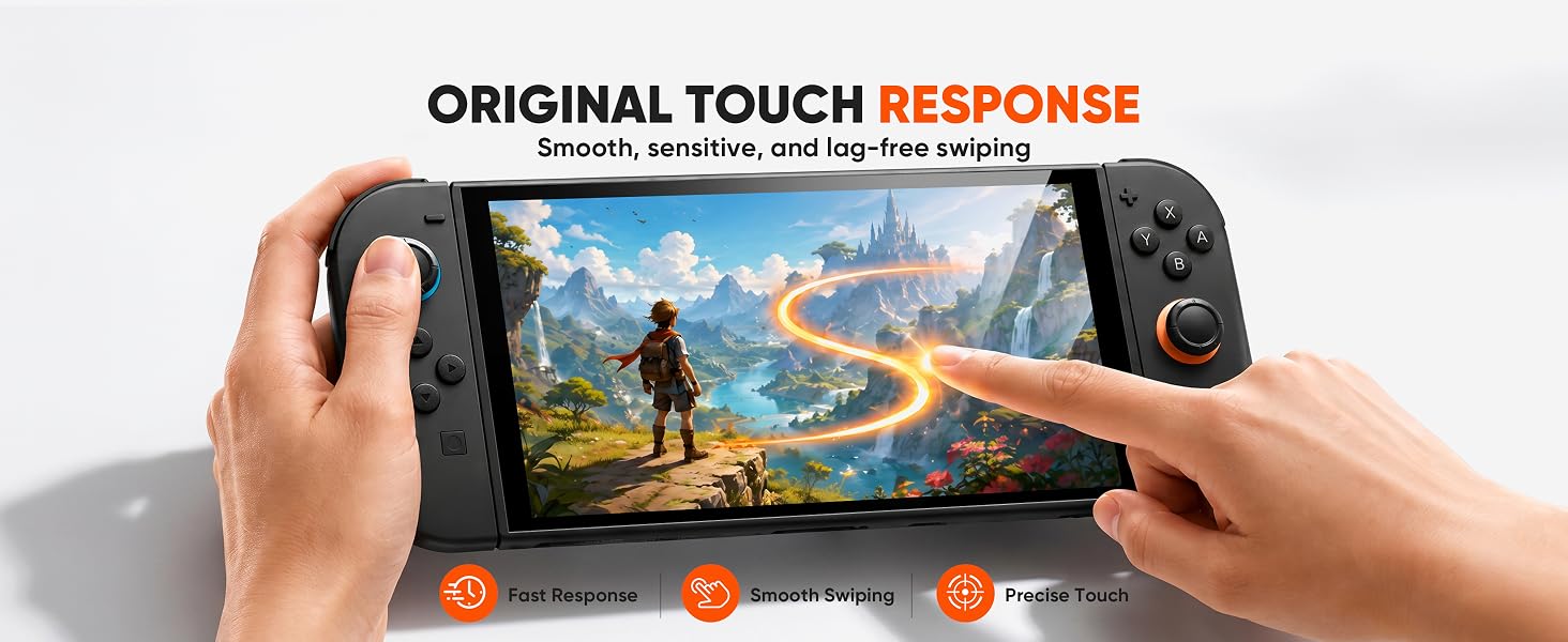 Sensitive touch screen