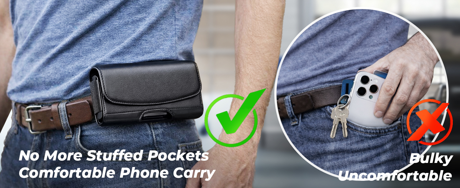cell phone belt case